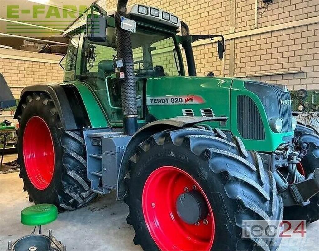Fendt 820 tms 曳引機