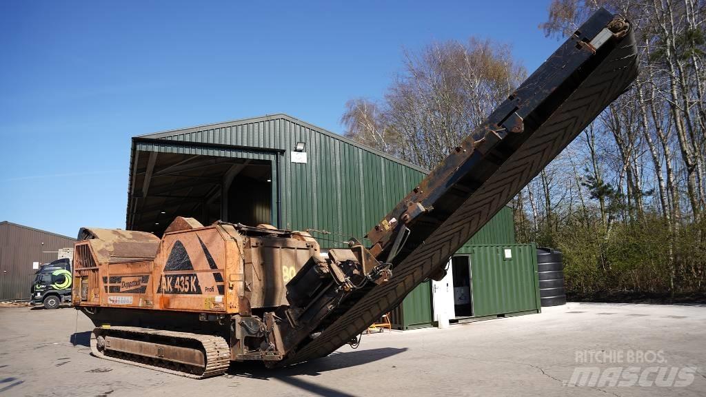 Doppstadt AK 435 K 廢棄物撕碎機