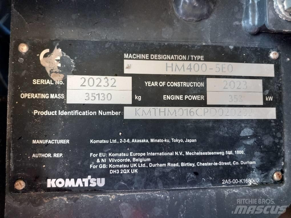 Komatsu HM400-5E0 鉸接式起吊車