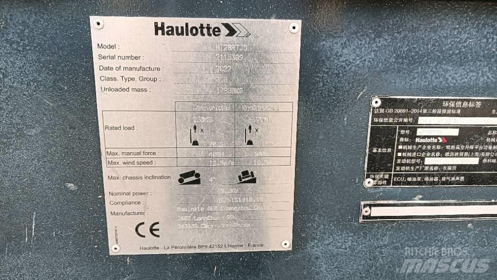 Haulotte HT28RTJO 伸縮臂高空作業車