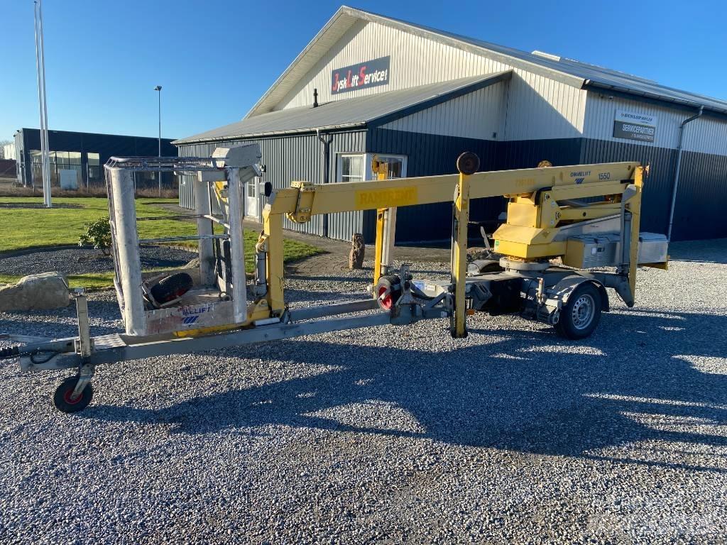 Omme 1550 EBZX 拖車裝載高空作業平台