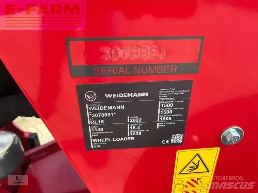Weidemann 1140 輪胎式裝載機