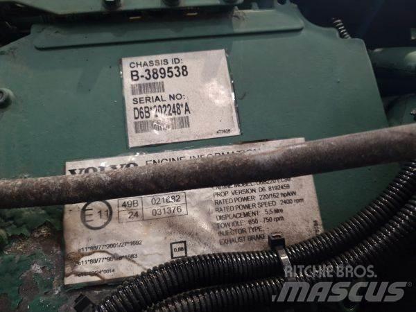 Volvo D6B220 EC09 引擎/發動機