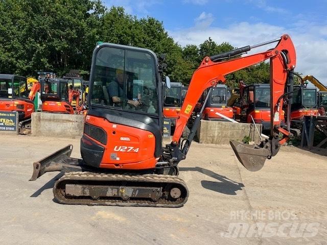 Kubota U 27-4 小型挖土機/掘鑿機<7t(小型挖掘機)
