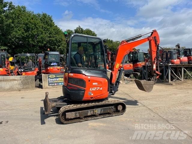 Kubota U 27-4 小型挖土機/掘鑿機<7t(小型挖掘機)