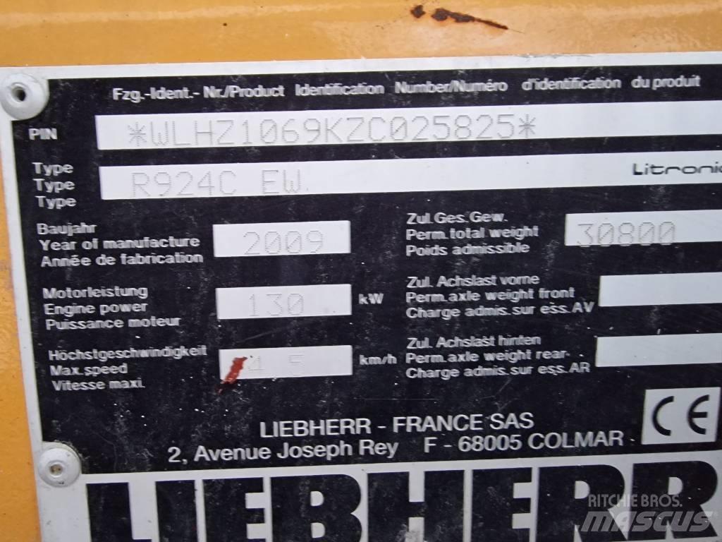 Liebherr R 924 C EW 廢棄物/工業用操作車