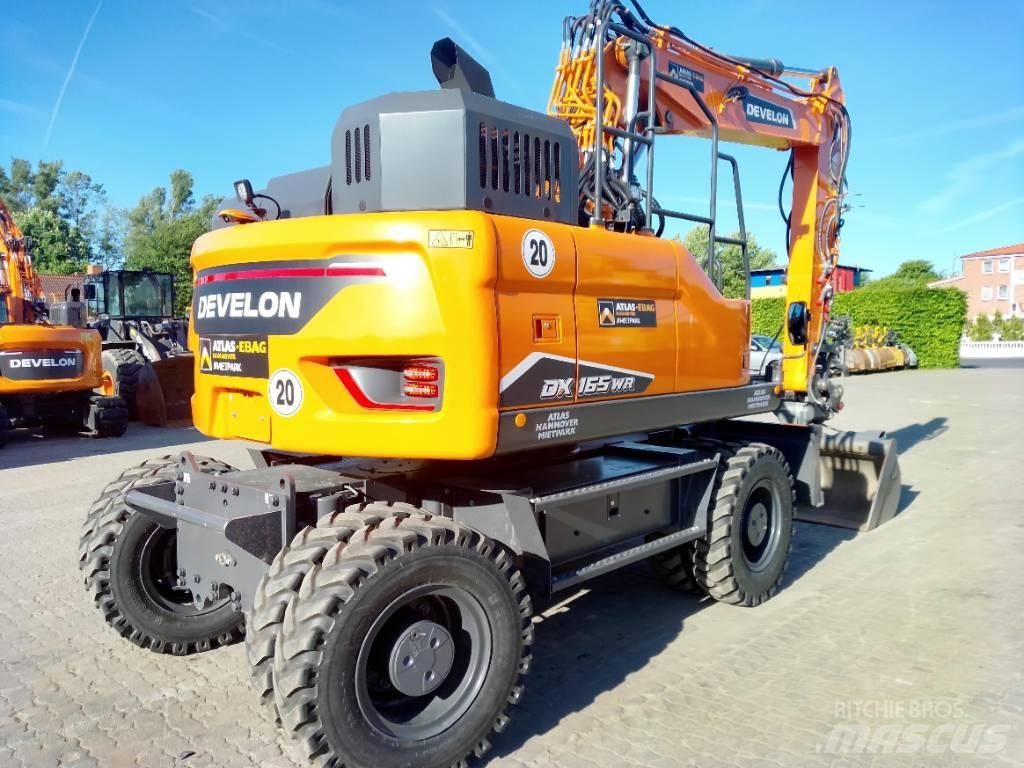 Develon DX 165 WR-7 旋轉式挖土機/掘鑿機/挖掘機