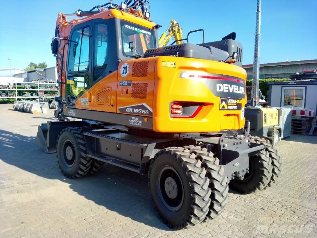 Develon DX 165 WR-7 旋轉式挖土機/掘鑿機/挖掘機