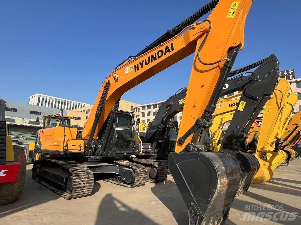 Hyundai 220-9S 中型挖土機/掘鑿機/挖掘機 7t-12t