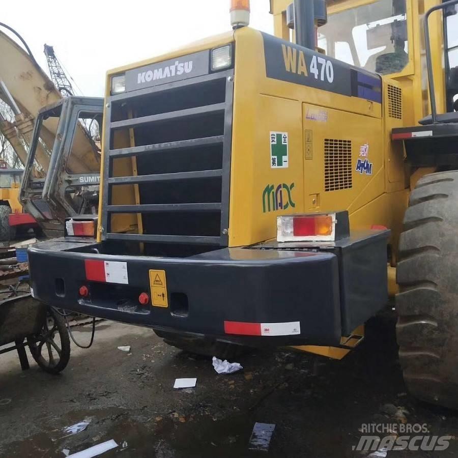 Komatsu wa470-3 輪胎式裝載機