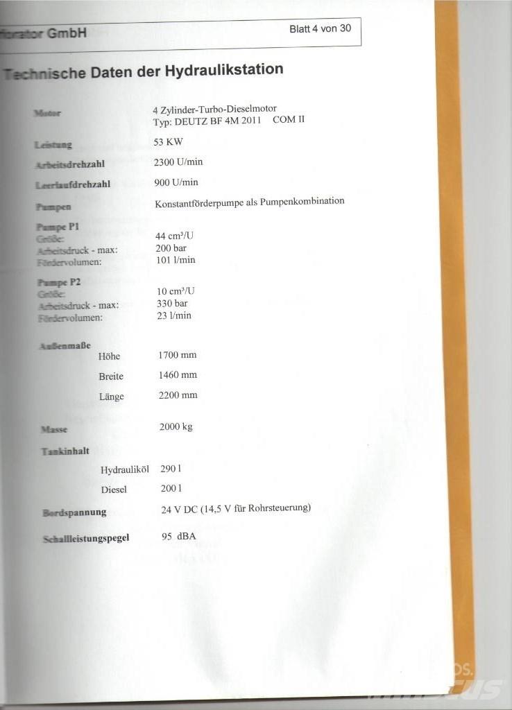  Perforator PBA100G 水平/臥式定向鑽機設備