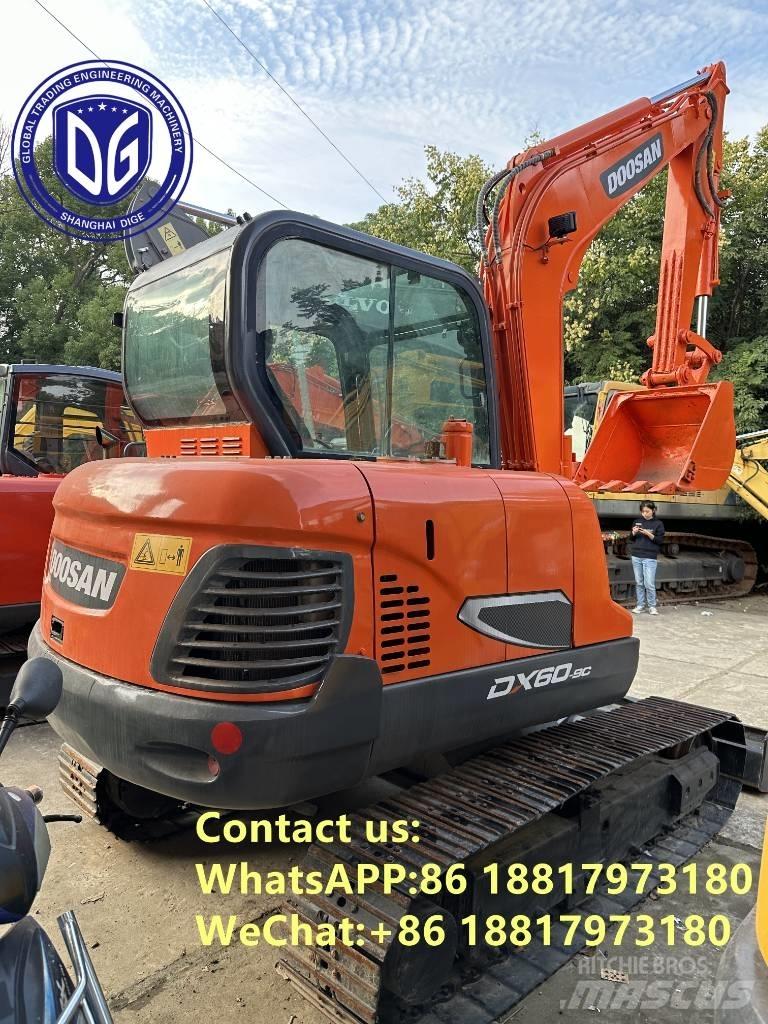 Doosan DX 60 履帶式 挖土機/掘鑿機/挖掘機