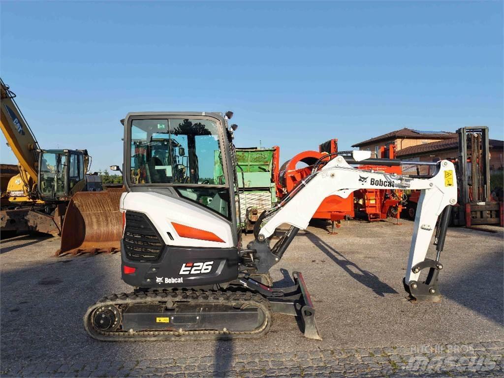 Bobcat E26 小型挖土機/掘鑿機<7t(小型挖掘機)