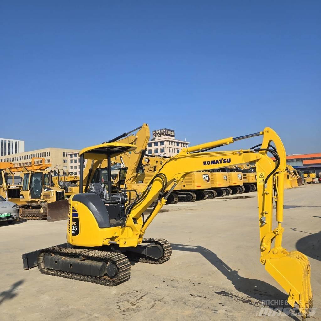 Komatsu PC 35 小型挖土機/掘鑿機<7t(小型挖掘機)