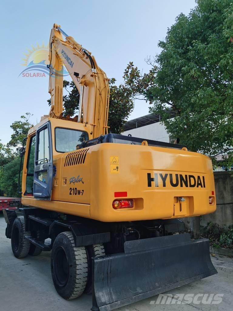 Hyundai robex 210w-7 旋轉式挖土機/掘鑿機/挖掘機