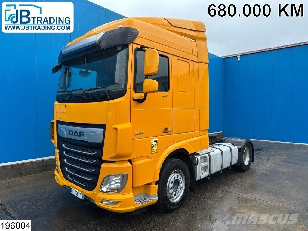 DAF XF 480 EURO 6 曳引機組件