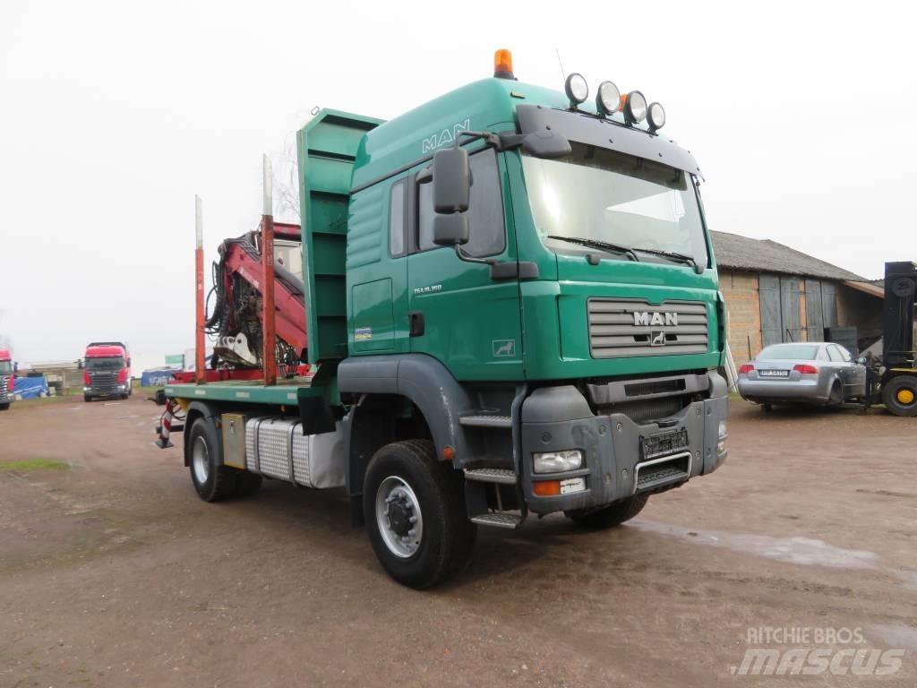 MAN TGA 18.360 木材貨車