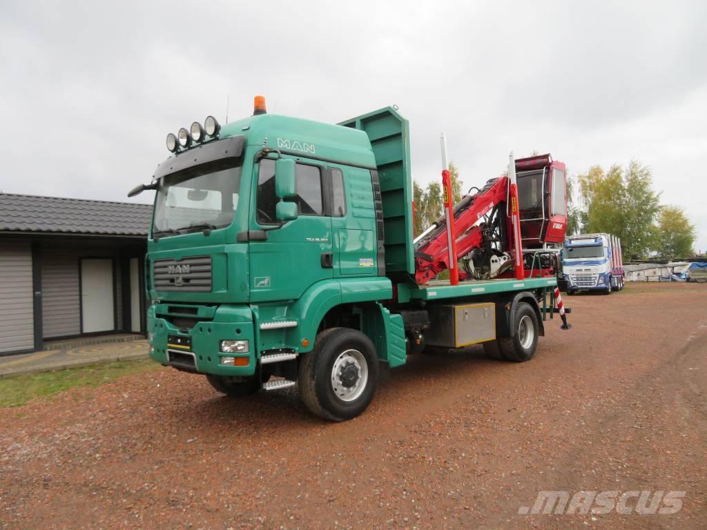 MAN TGA 18.360 木材貨車