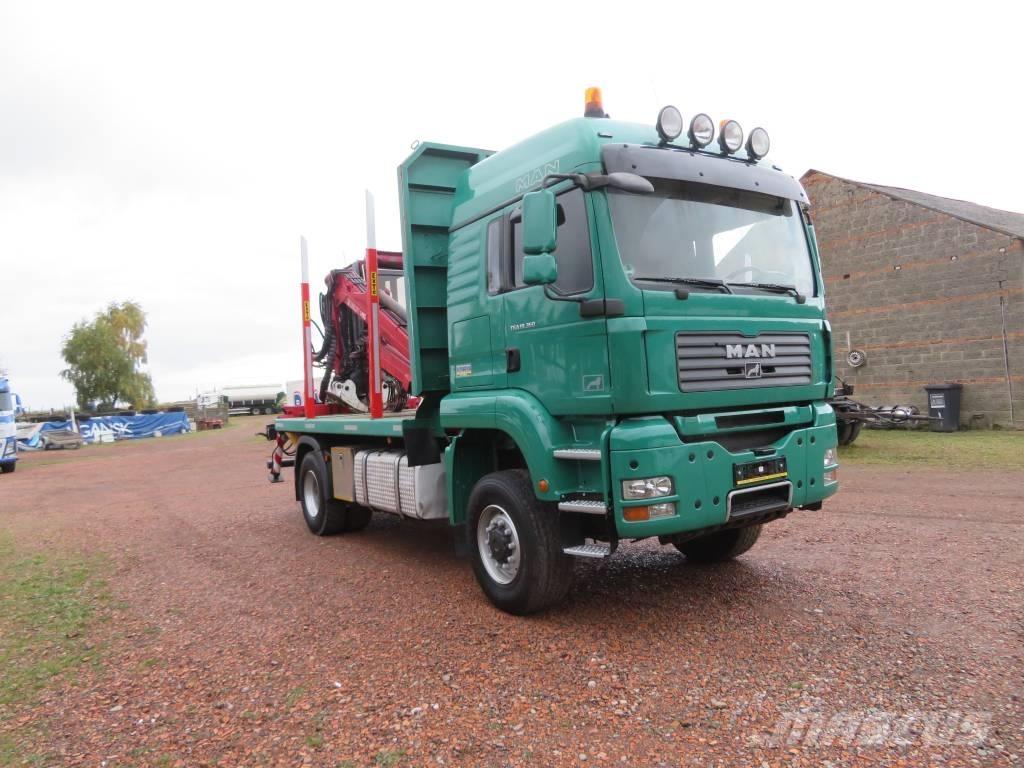 MAN TGA 18.360 木材貨車