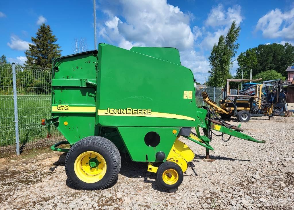 John Deere 578 圓型牧草打包機