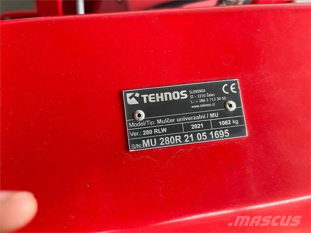 Tehnos 280 RLW 莖葉去葉機