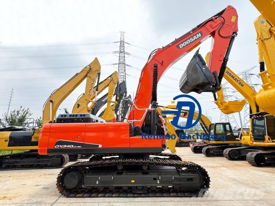 Doosan DX 340 履帶式 挖土機/掘鑿機/挖掘機