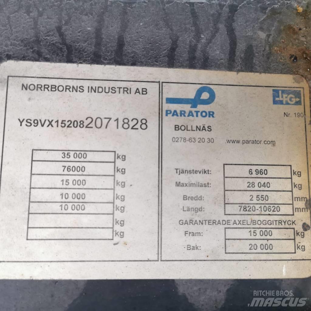Parator VX 15-20 箱體拖車