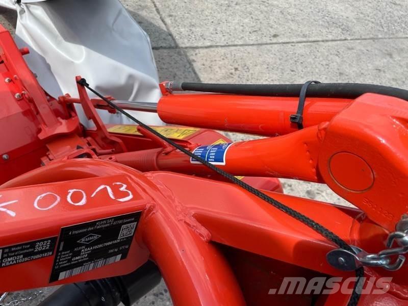 Kuhn GMD 28 割草調節裝置