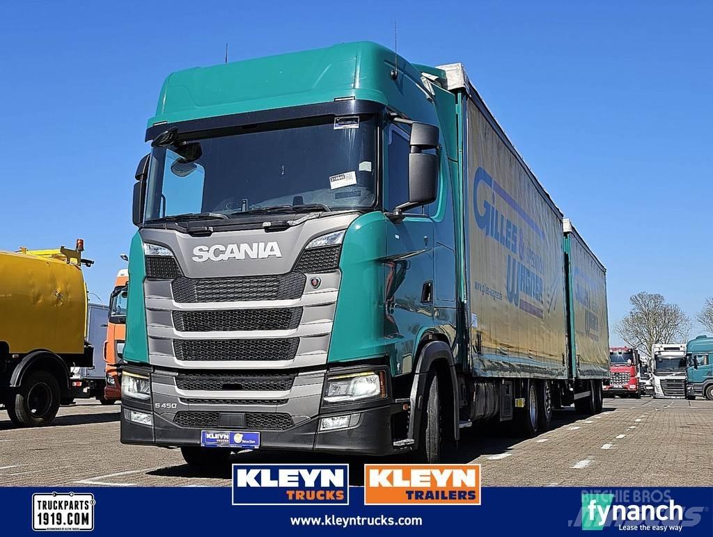 Scania S450 6x2*4 篷布卡車