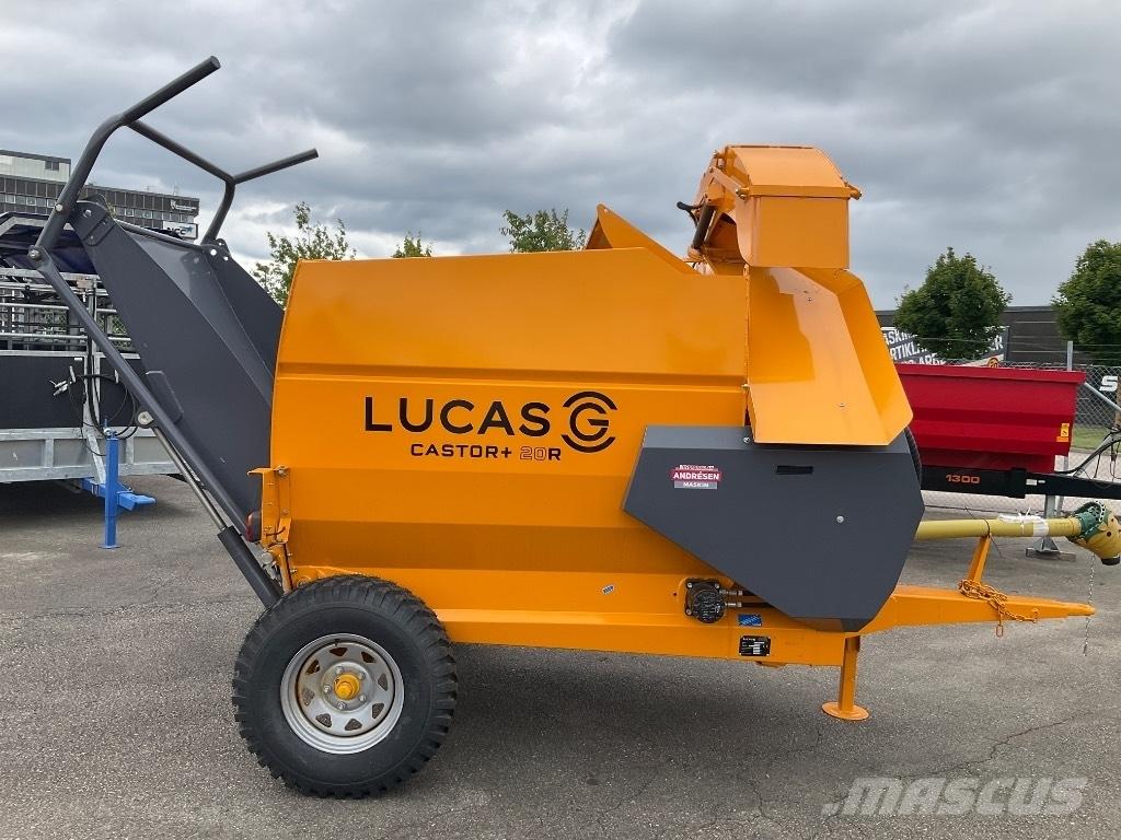 Lucas Castor + R 20 草捆撕碎機、切割機、拆袋機