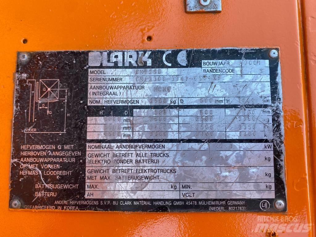 Clark CMP 25 柴油卡車
