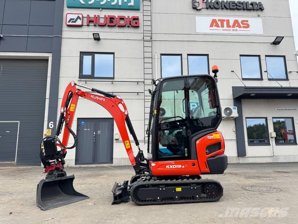 Kubota KX 019-4 小型挖土機/掘鑿機<7t(小型挖掘機)