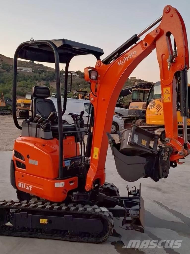 Kubota U17-3a 小型挖土機/掘鑿機<7t(小型挖掘機)