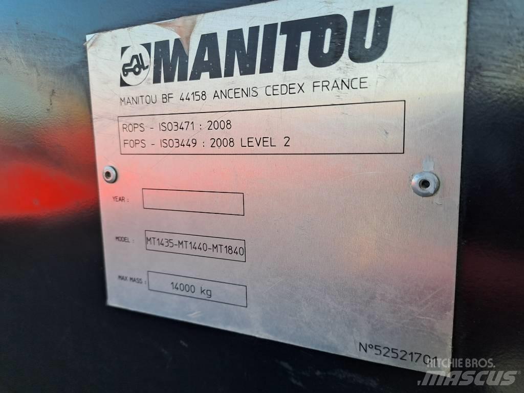 Manitou MT1440E 伸縮臂操作車