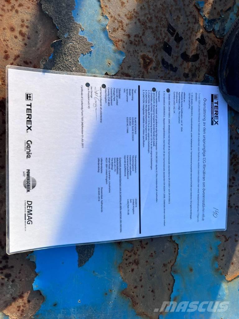 Genie GS 2632 剪式升降機