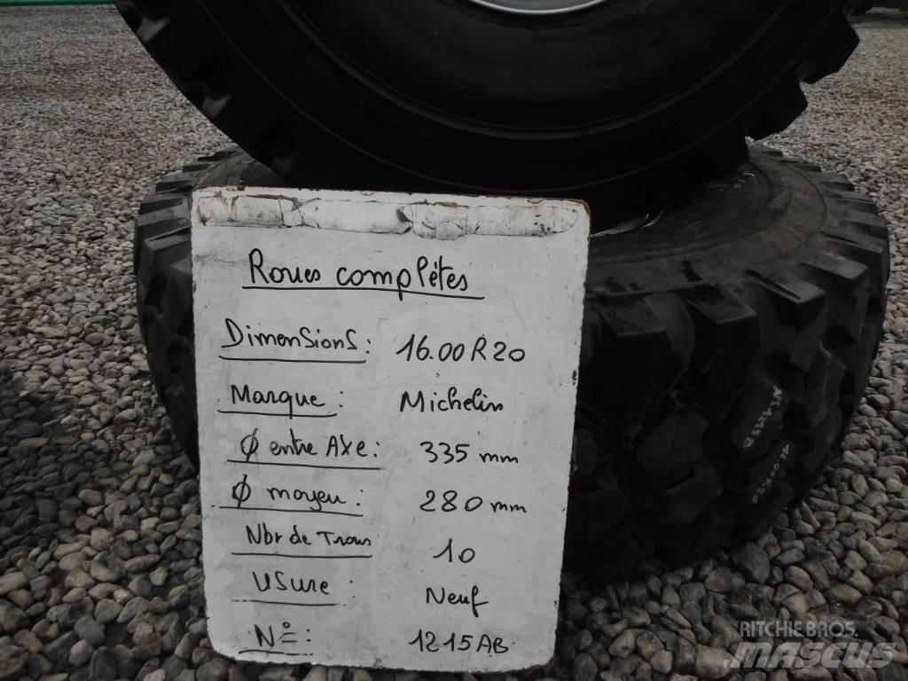 Michelin 16.00R20 輪胎、車輪和輪圈