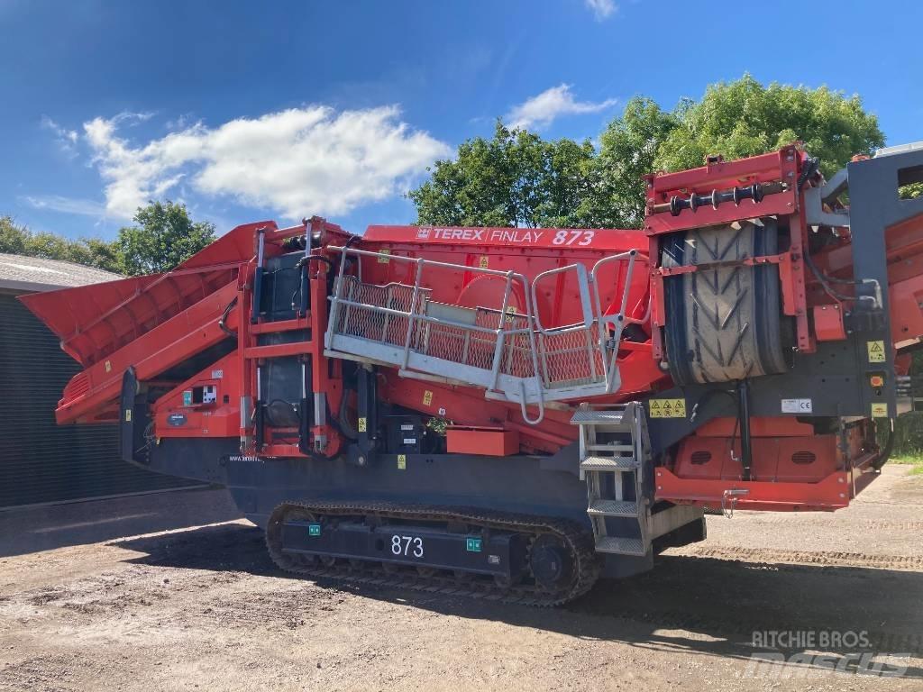 Terex Finlay 873 移動式篩選機
