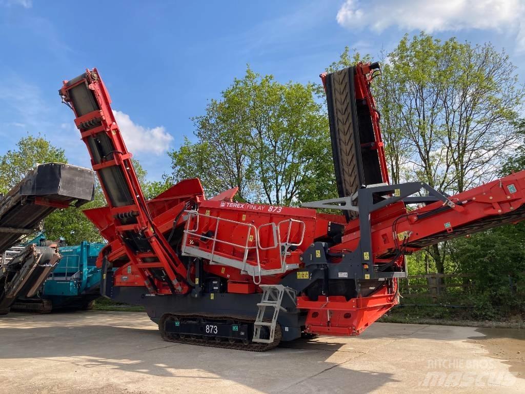 Terex Finlay 873 移動式篩選機