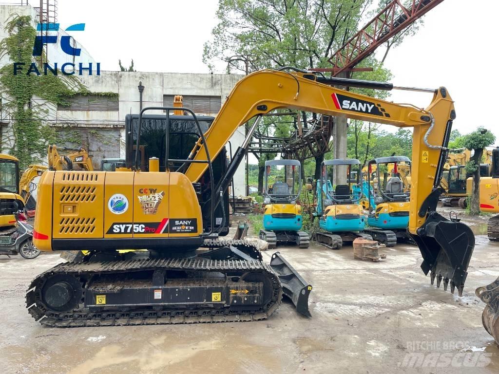 Sany SY 75 C pro 中型挖土機/掘鑿機/挖掘機 7t-12t
