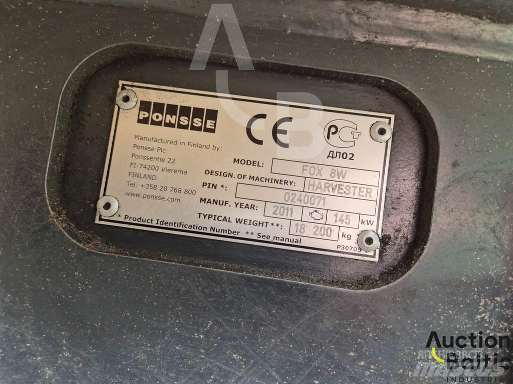 Ponsse Fox 8W 收穫機