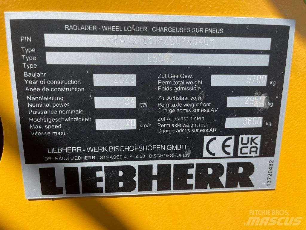 Liebherr L 504 小型裝載機