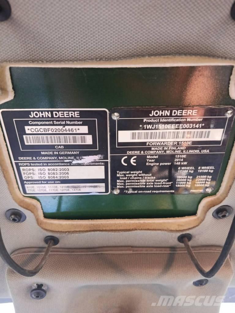 John Deere 1510 IT4 集運機