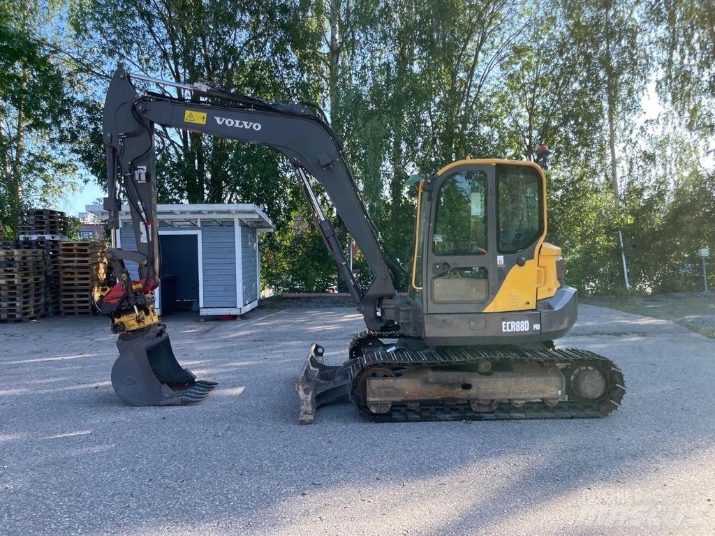 Volvo ECR 88 D Pro 中型挖土機/掘鑿機/挖掘機 7t-12t
