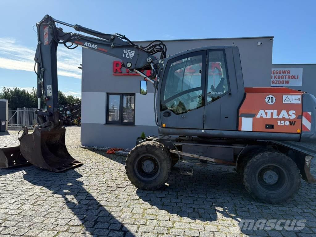 Atlas 150 W 旋轉式挖土機/掘鑿機/挖掘機