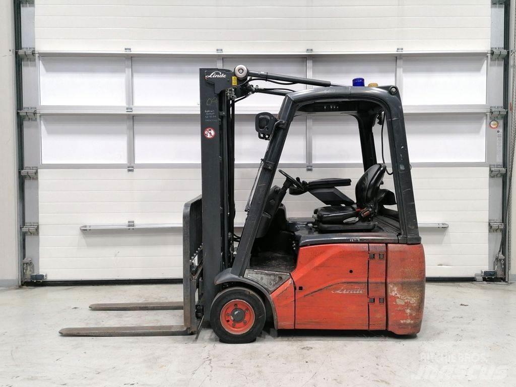 Linde E16C-01 電動堆高機