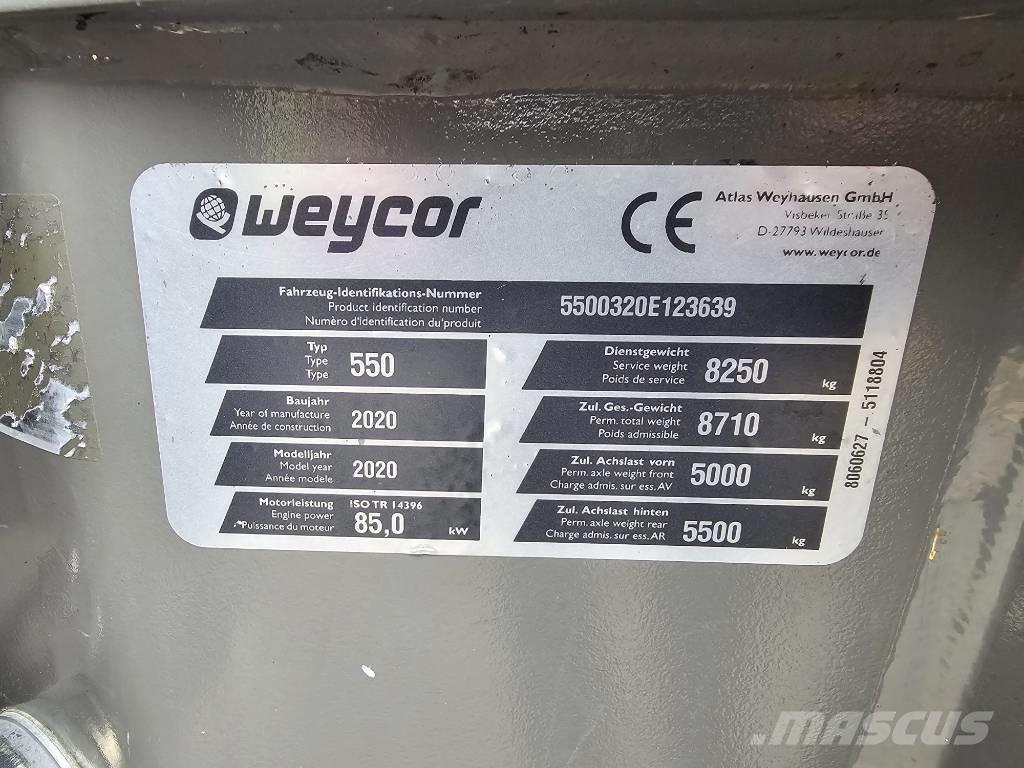 Atlas AR 550 滑移轉向裝載機