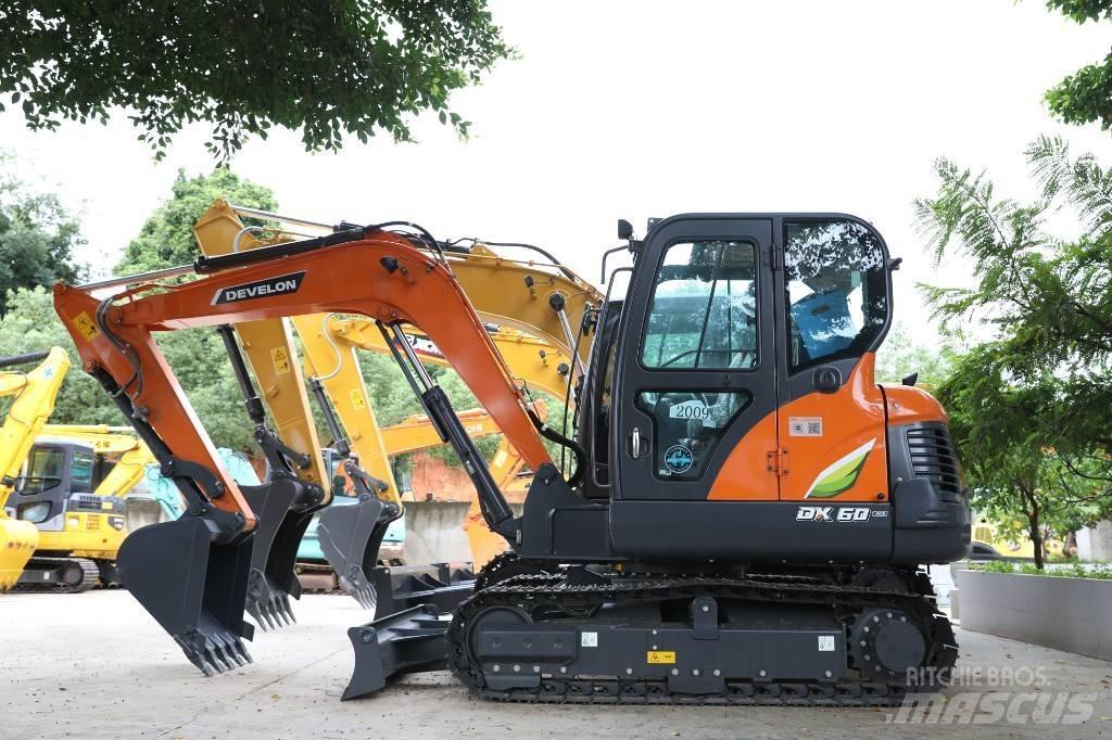 Doosan DX 60-10 小型挖土機/掘鑿機<7t(小型挖掘機)