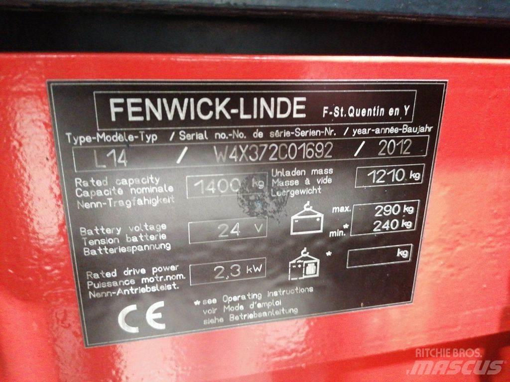 Linde L14 行走控制式堆積機