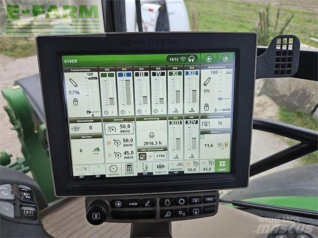John Deere 6195r 曳引機