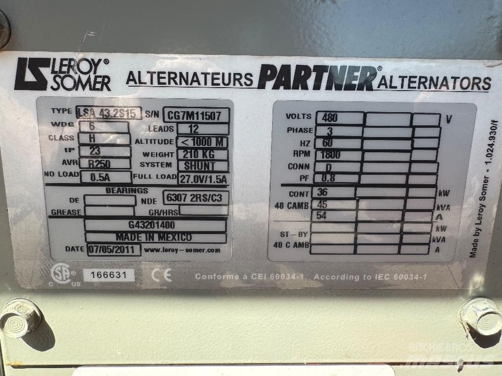 Atlas Copco QAS 45 柴油發電機